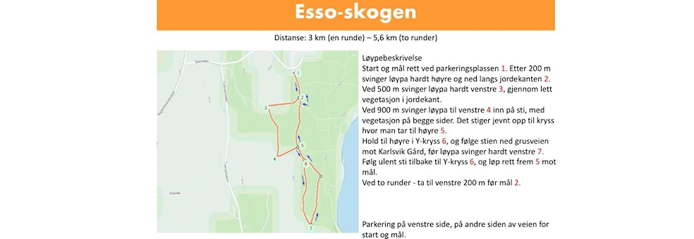 Essoskogen 23. august - Vestfold Løpskarusell
